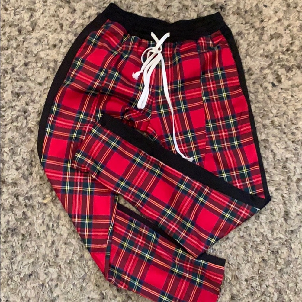 PLAID MEN’S PANTS size Large 36-38